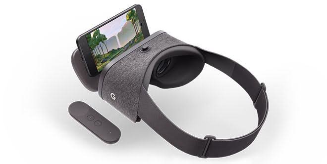 Mobile mounted virtual reality headset