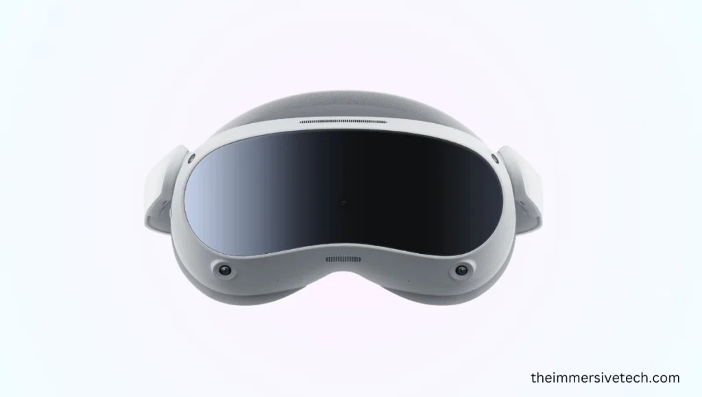 Front view of White PICO 4 VR Headset